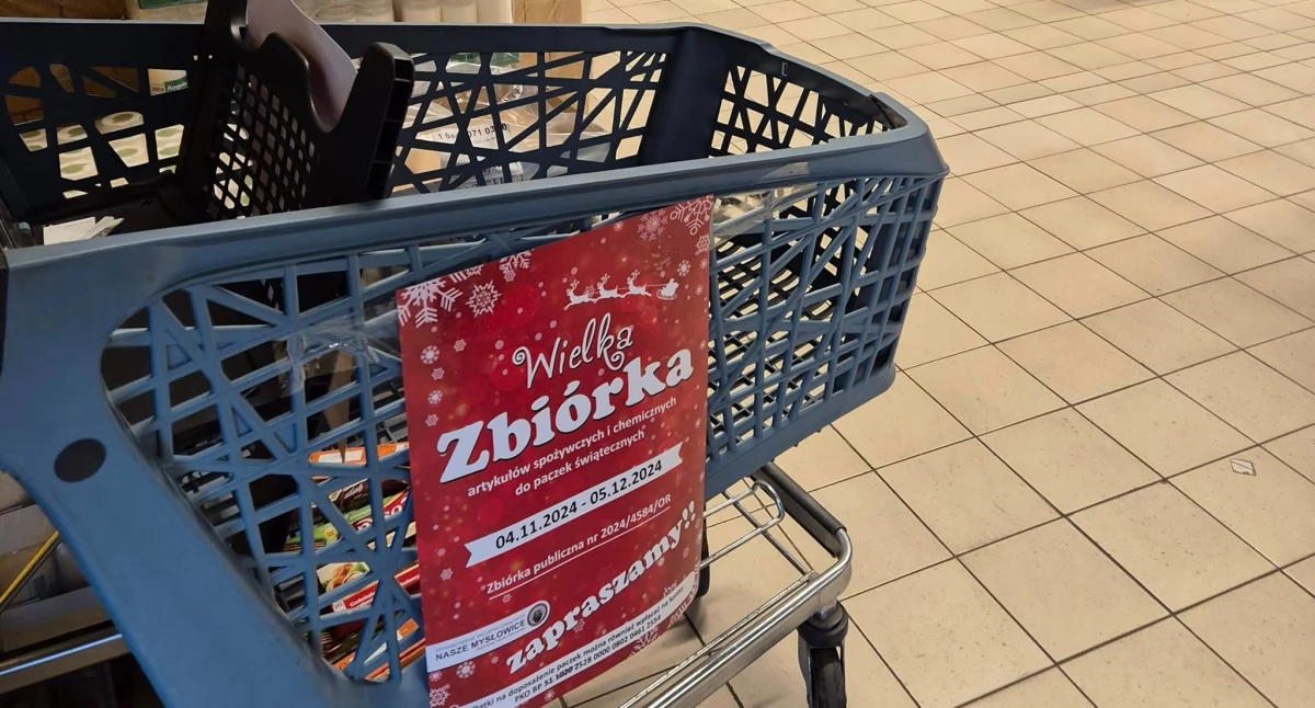 Trwa zbiórka produktów do świątecznych paczek dla potrzebujących