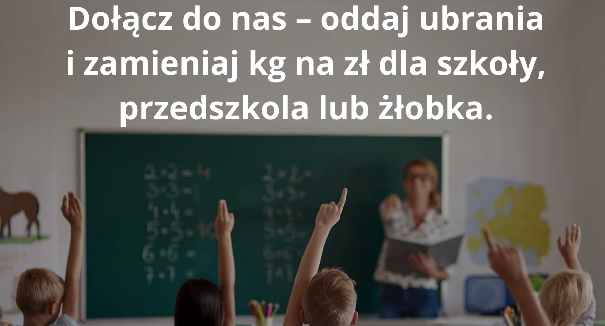 Używane ubrania na wagę złota – jak Stena Recycling i Ubrania Do Oddania wspierają polskie placówki edukacyjne