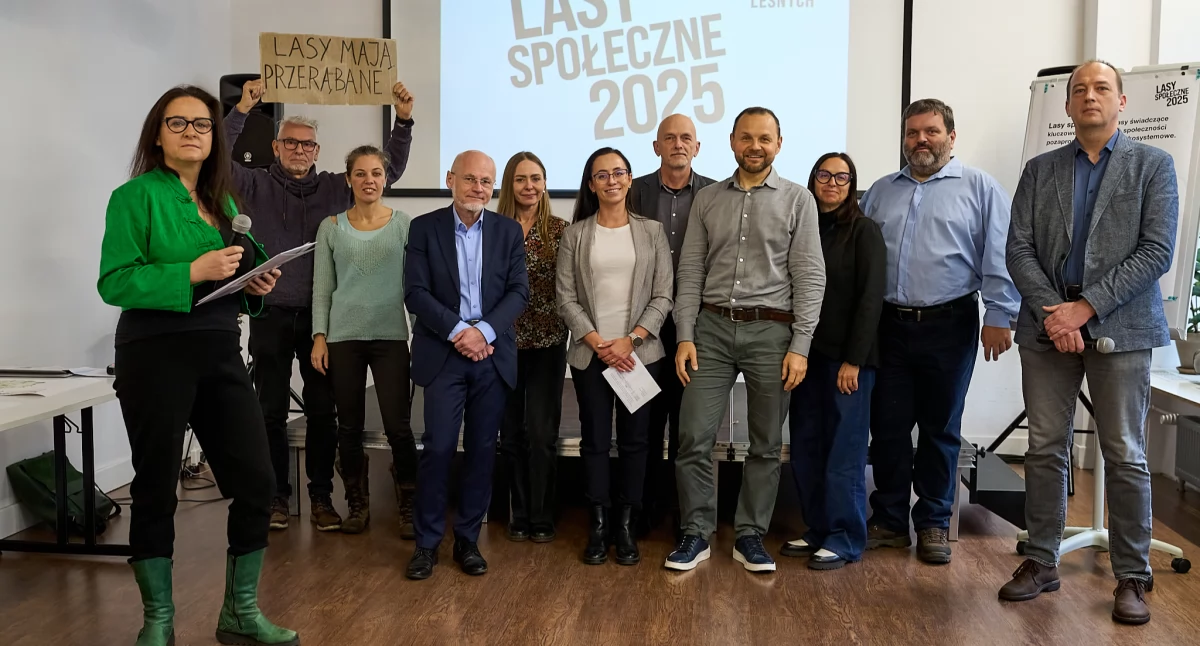 Lasy społeczne 2025: Konferencja prasowa ruchów leśnych