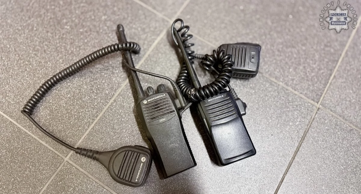 Złodziej radiotelefonów zatrzymany przez policję