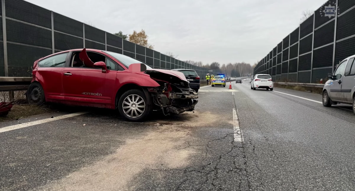 Groźny wypadek na S1