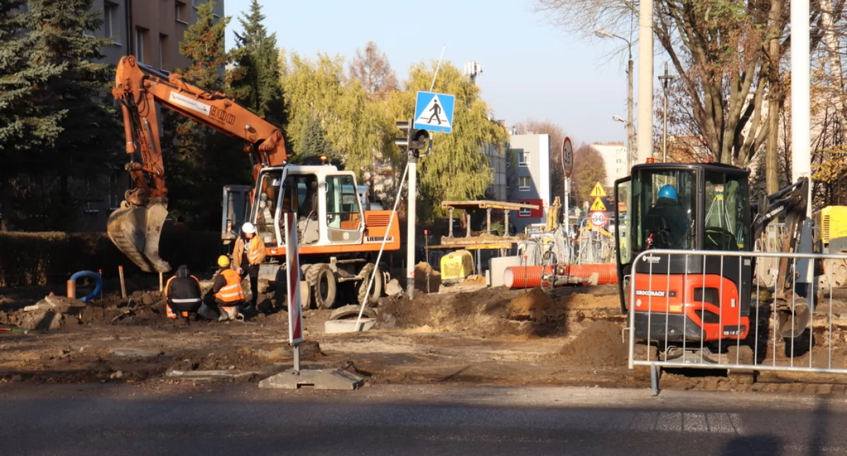 Remont gotowy w 30 procentach. Tak wygląda wielki plac budowy w centrum Mysłowic