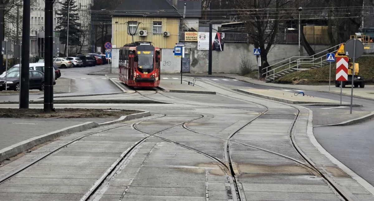 Przebudowa torowiska tramwajowego: firma KZN Rail zakończyła prace