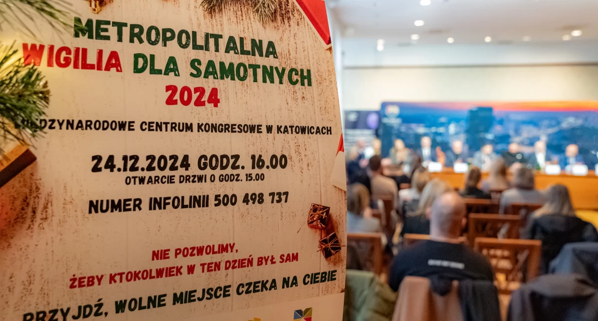 Metropolitalna Wigilia dla Samotnych odbędzie się w Katowicach