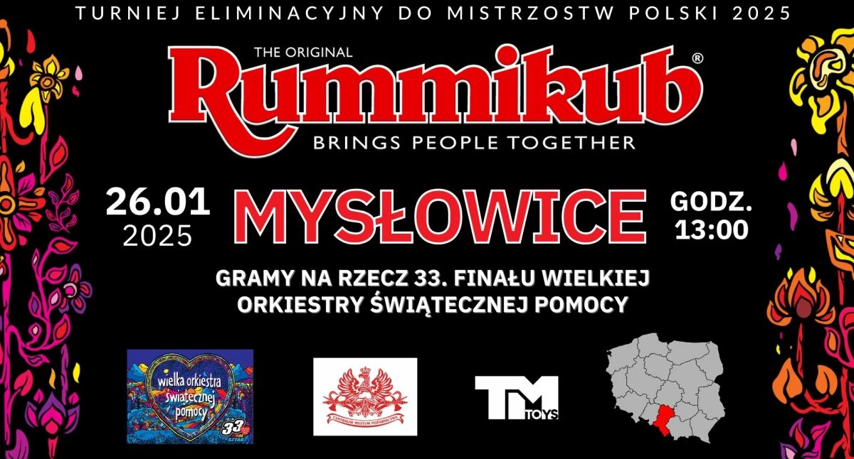 W Centralnym Muzeum Pożarnictwa odbędzie się turniej Rummikuba na rzecz WOŚP