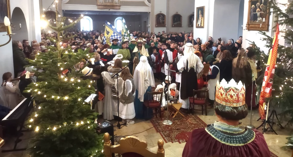 Trzej Królowie przyszli z trzech stron gminy