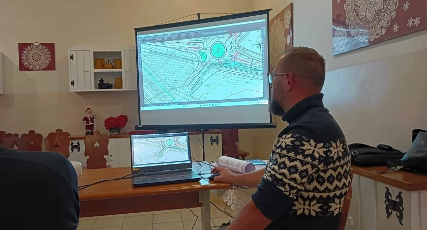 Nowe rondo zamiast kłopotliwego skrzyżowania w ramach przebudowy układu drogowego na Piasku