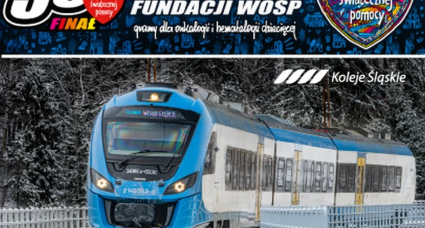 Koleje Śląskie grają z WOŚP