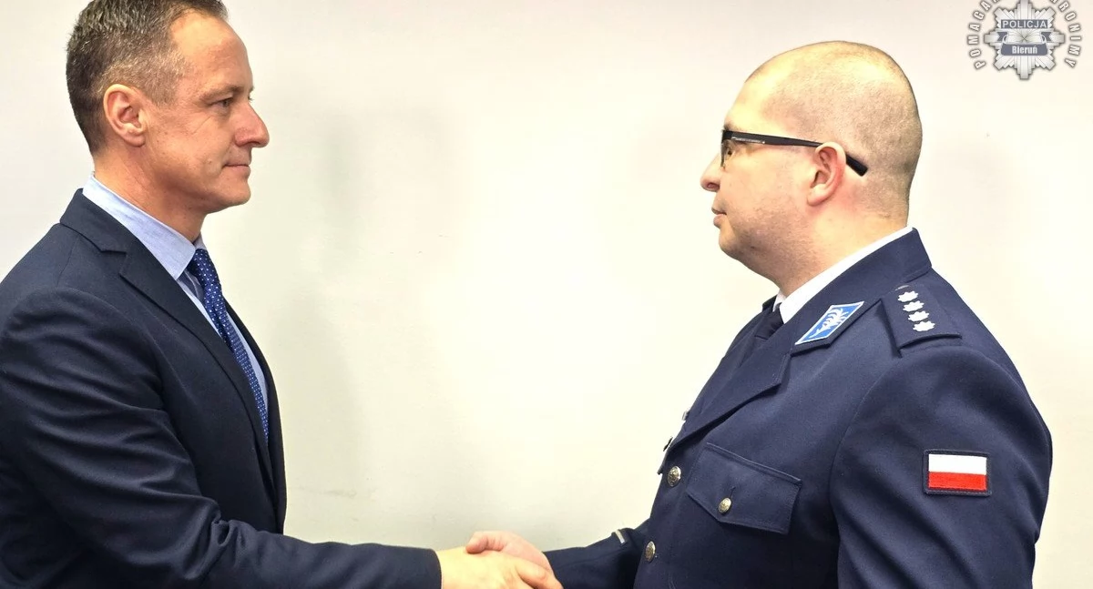 Pożegnanie  zastępcy komendanta