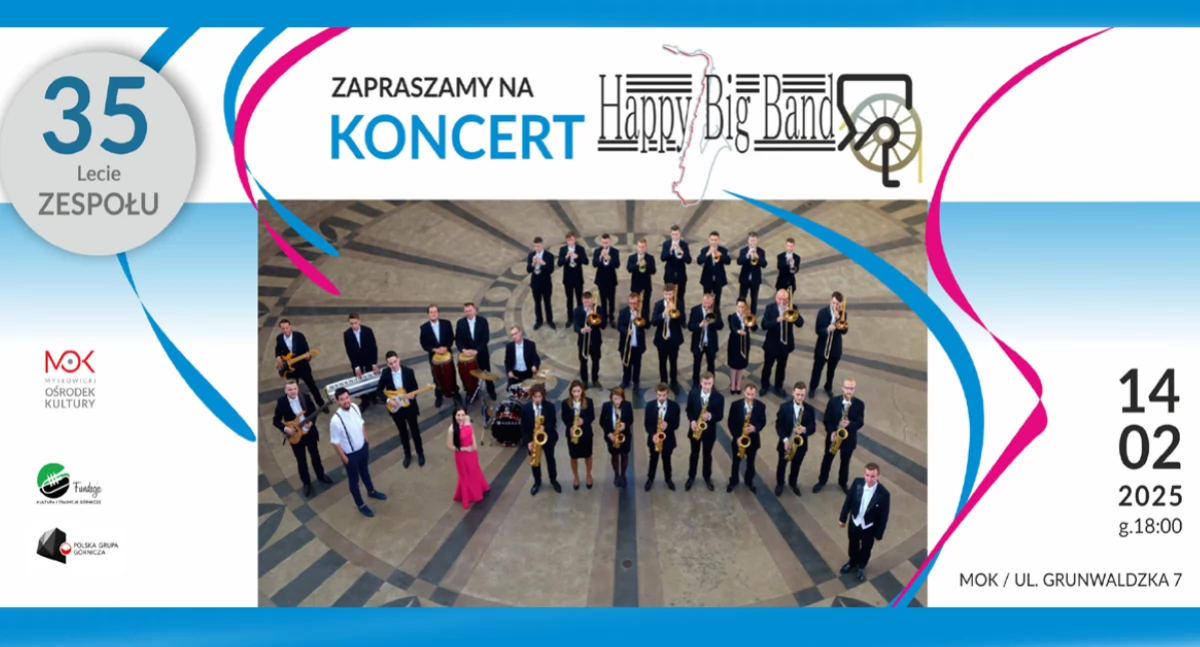 Koncert Happy Big Band z okazji 35-lecia zespołu