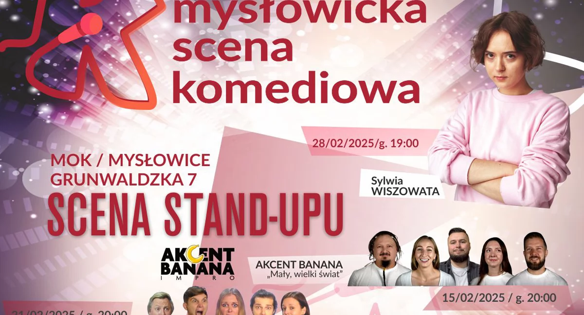 Mysłowicka Scena Komediowa: nowy cykl artystyczny w MOK