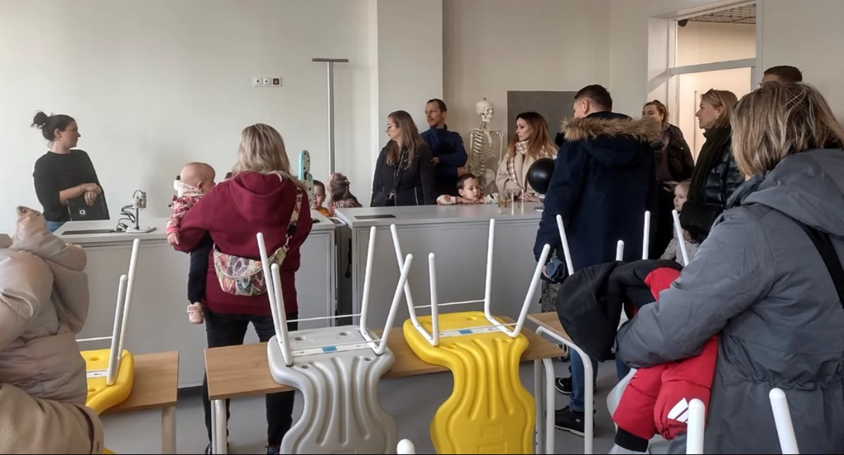 Dzień otwarty w nowej szkole na Laryszu