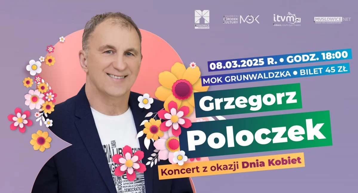 Grzegorz Poloczek wystąpi dla pań w MOK