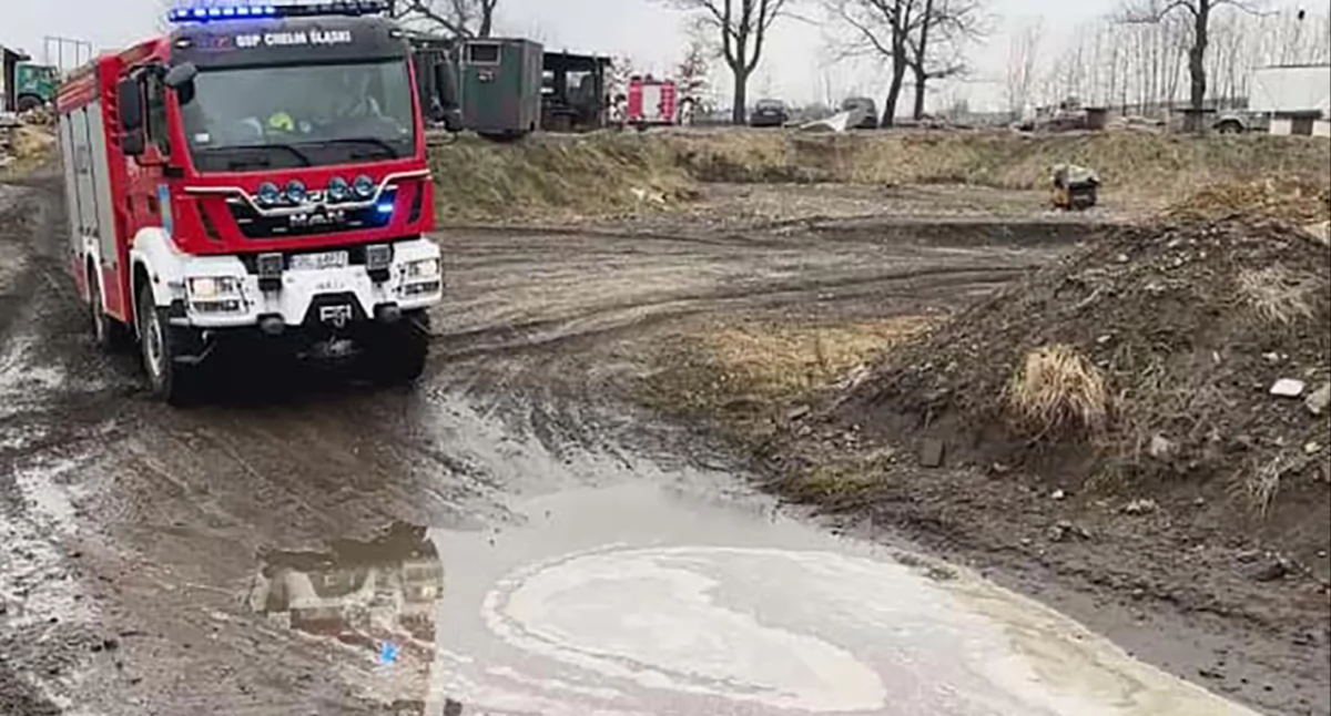 Druhowie z OSP Chełm Śląski doskonalili umiejętności jazdy w terenie