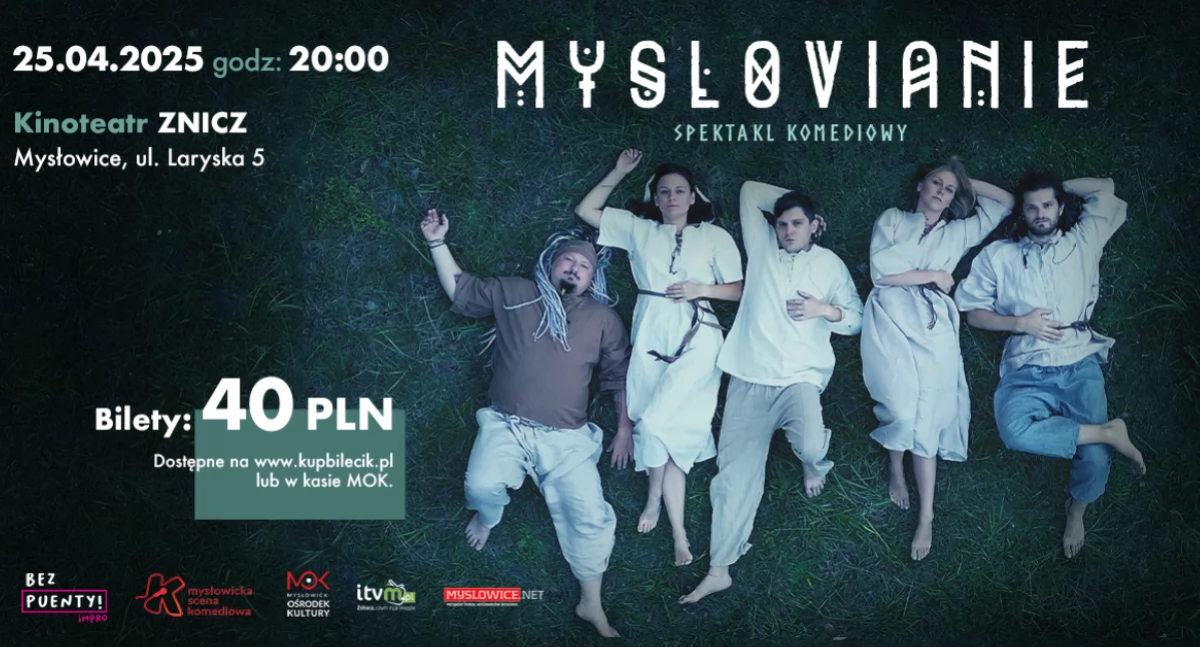 „Myslovianie” – spektakl improwizowany grupy Bez Puenty Impro