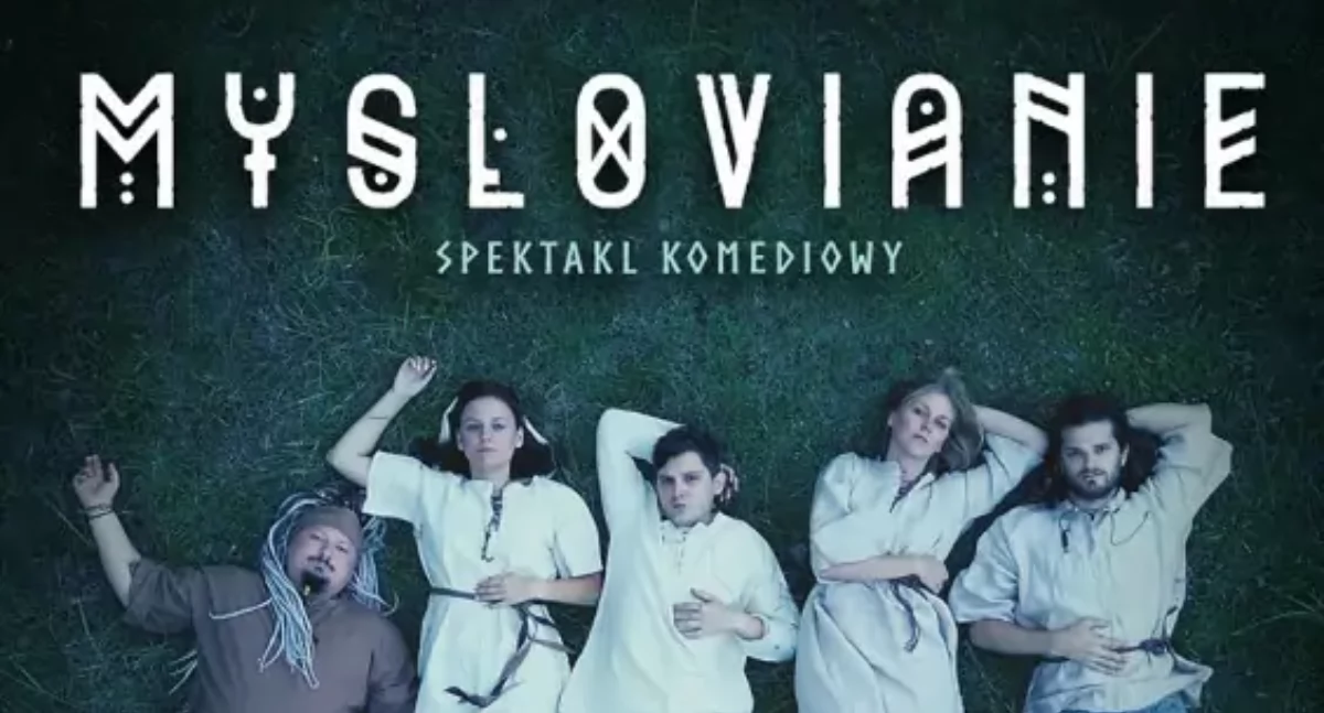 Improwizowana komedia Myslovianie na deskach MOK Brzezinka