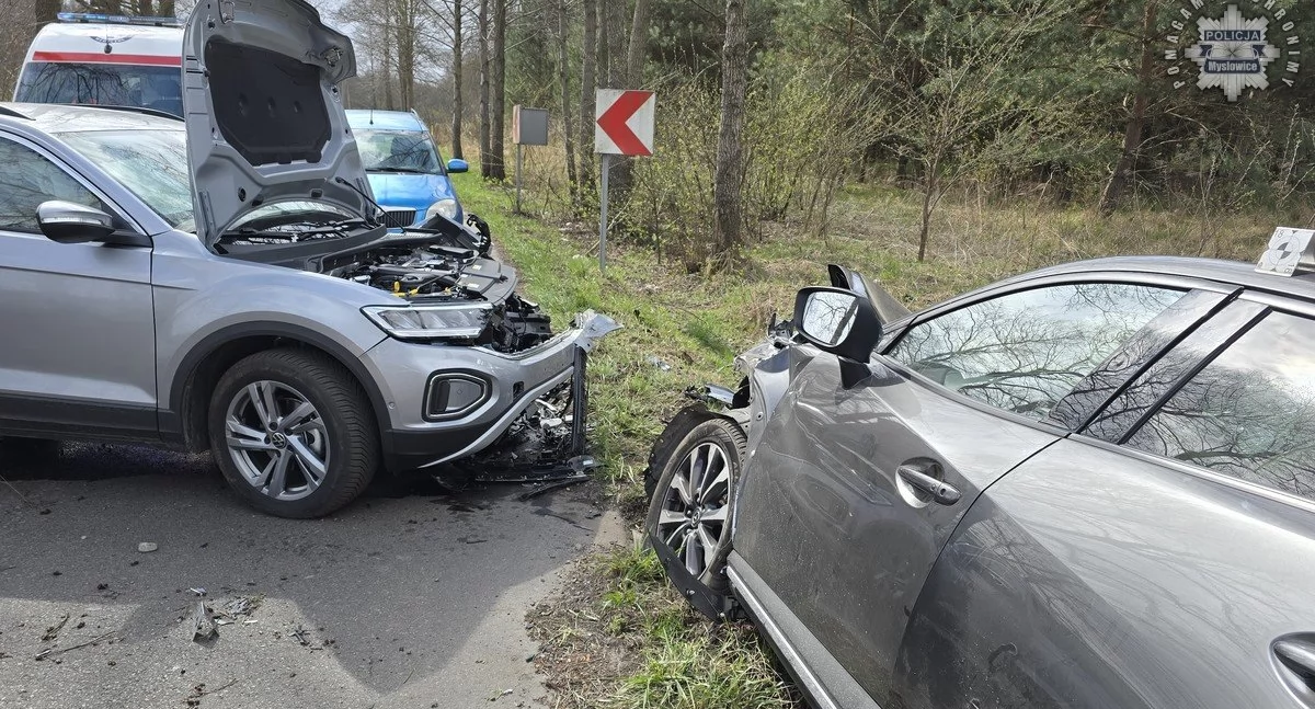 Wypadek na Murckowskiej. Trzy osoby zostały poszkodowane