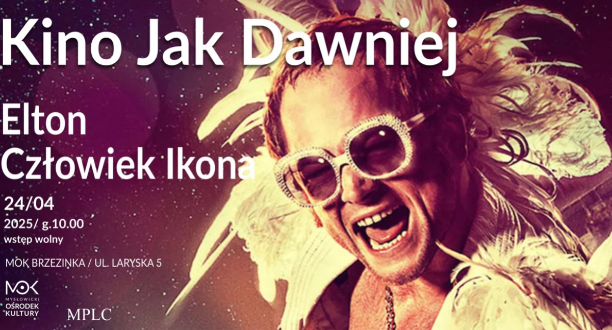 Film o Eltonie Johnie - zaprasza MOK Brzezinka