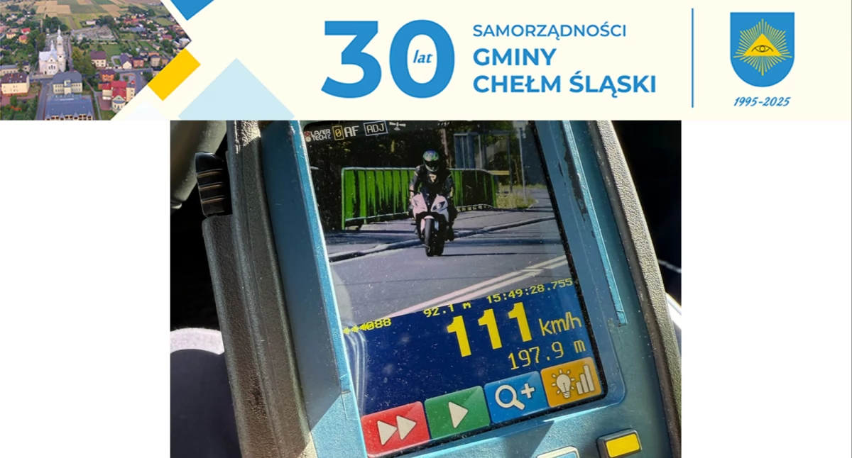 111 km/h w terenie zabudowanym