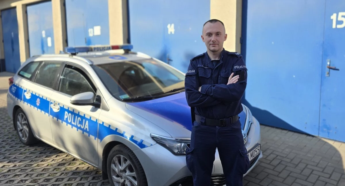 Po służbie zatrzymał poszukiwanego