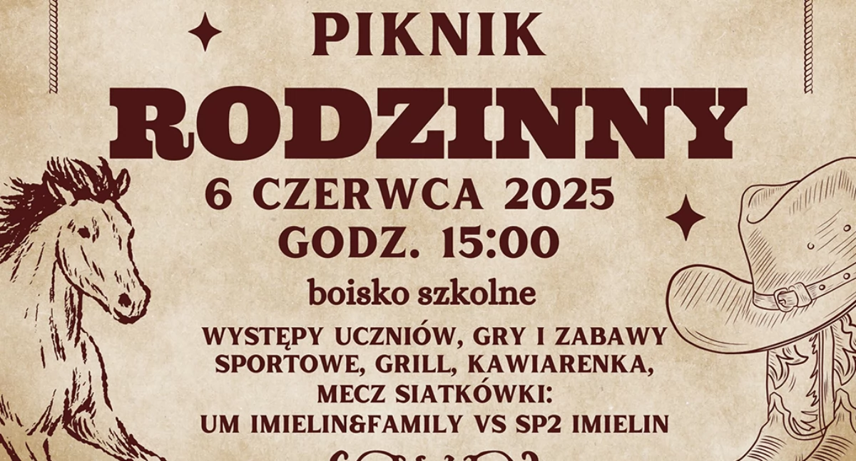 Rodzinny piknik w klimacie country – SP2 zaprasza