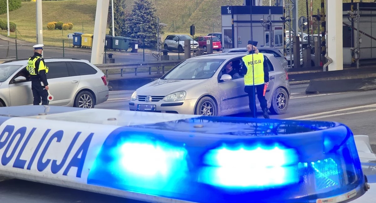Policyjna akcja na bramkach na autostradzie A4. Nie wszyscy kierowcy byli trzeźwi
