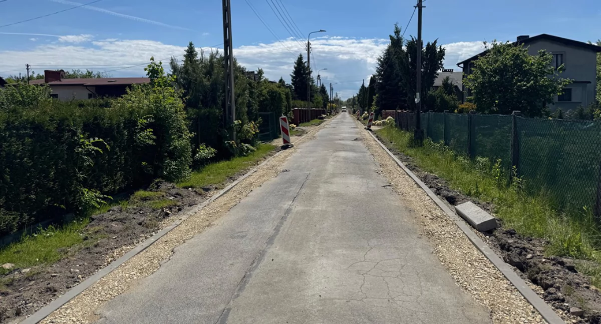 Ulice Korfantego i Lipowa w Imielinie w remoncie