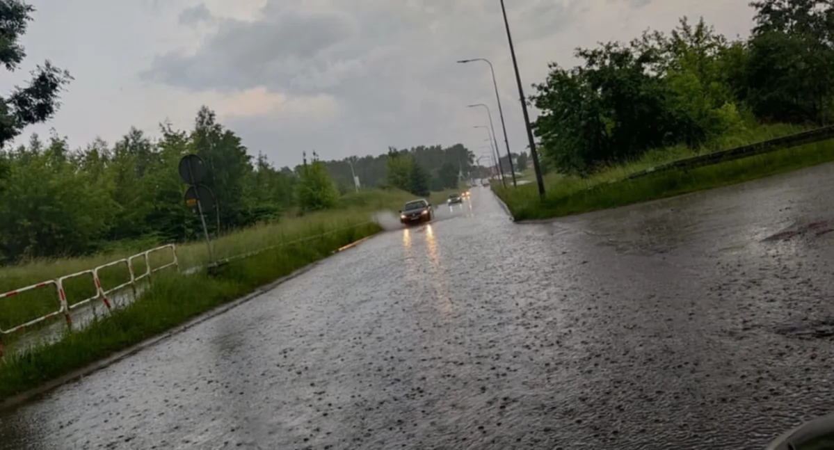 Mysłowice zalane po krótkiej ulewie