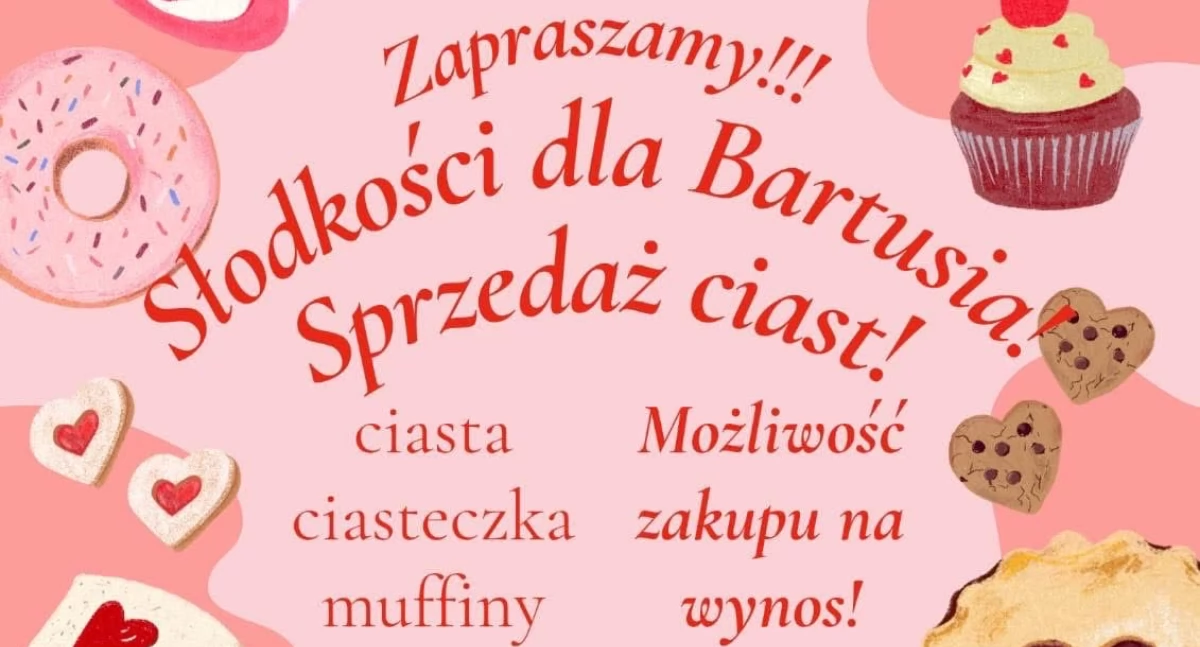 Kiermasz słodkości dla Bartusia Bańskiego