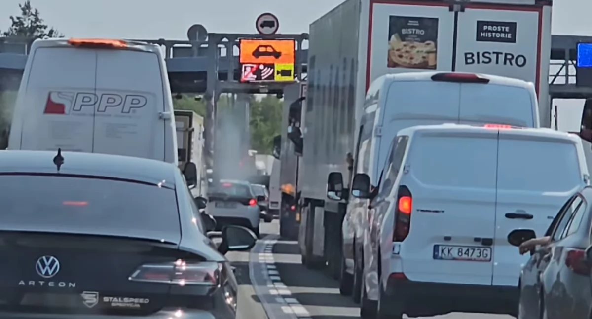 Awaria na Punkcie Poboru Opłat w Brzęczkowicach