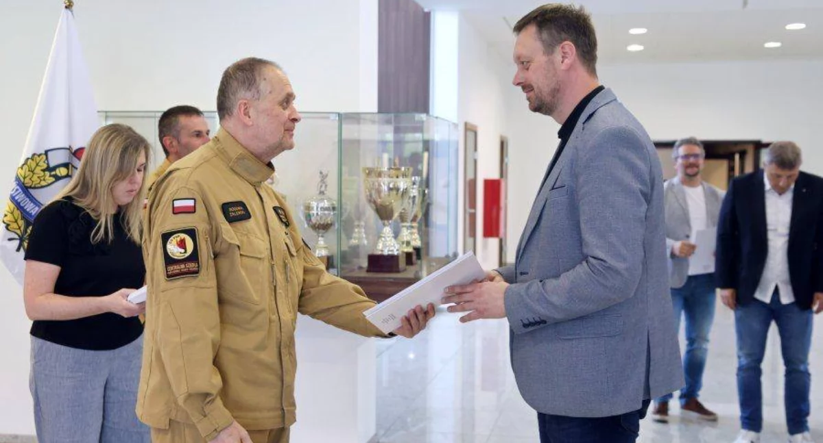 Burmistrz Imielina się szkolił