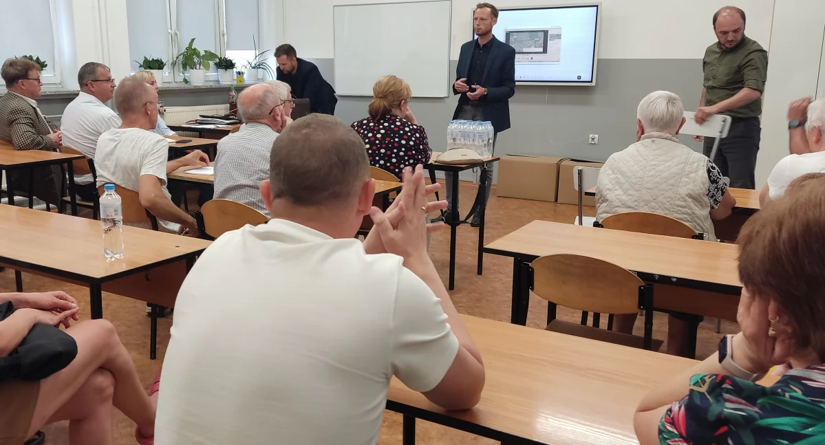 Burmistrz i radni miasta spotkali się z mieszkańcami
