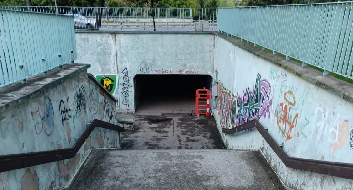 Remont przejścia podziemnego na Wielkiej Skotnicy. W planach kolejny etap