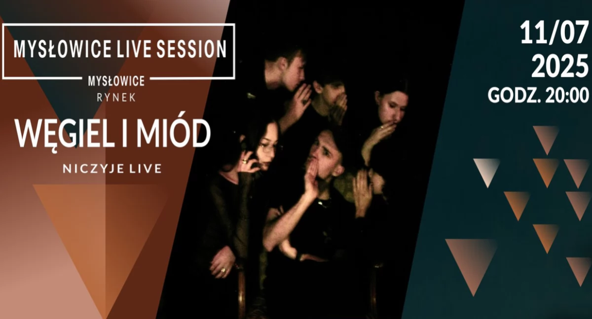 Live session zespołu Węgiel i Miód na Rynku