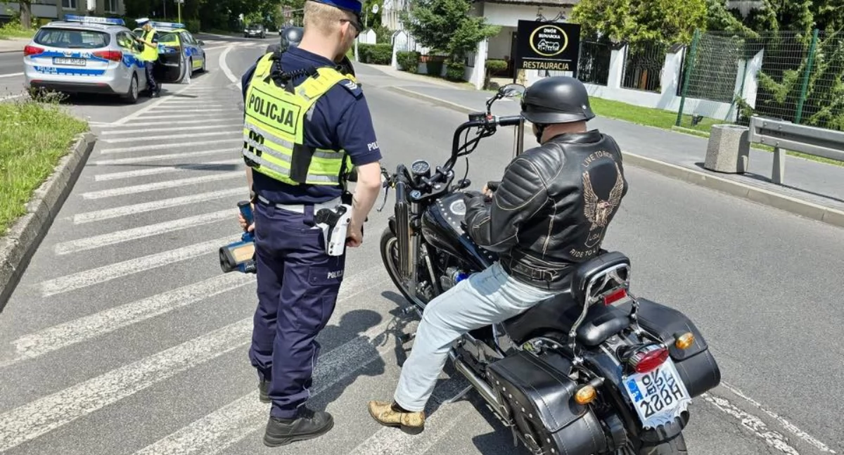 Dwukołowa pasja na celowniku – weekendowa akcja mysłowickiej drogówki