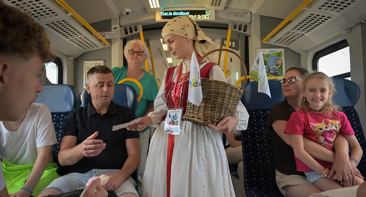 Kolej na Folklor – z Kolejami Śląskimi na 62. Tydzień Kultury Beskidzkiej