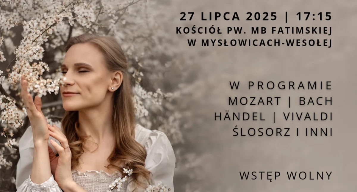 Mozart, Bach, Vivaldi zabrzmią w kościele na Wesołej