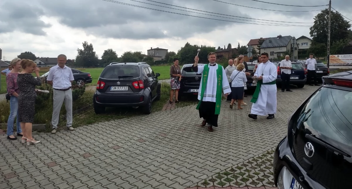 Święcenie pojazdów na Wesołej
