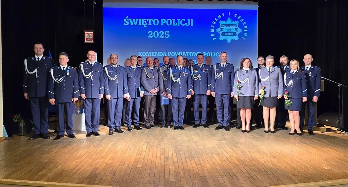 Policjanci świętowali w Sokolni
