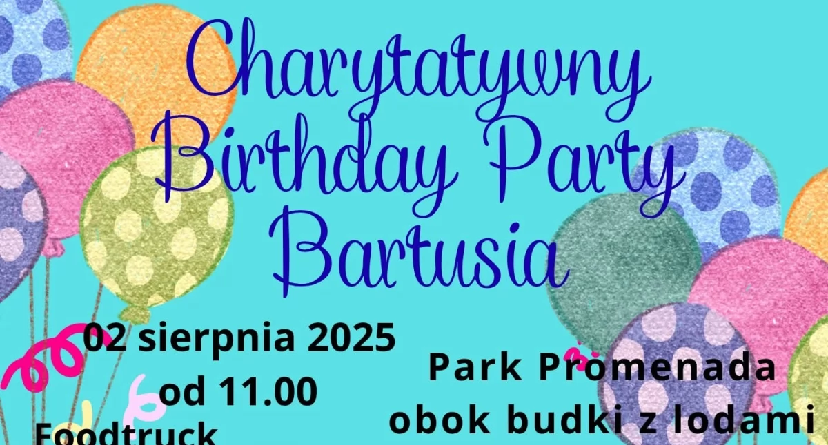 Charytatywny piknik z okazji urodzin Bartusia Bańskiego