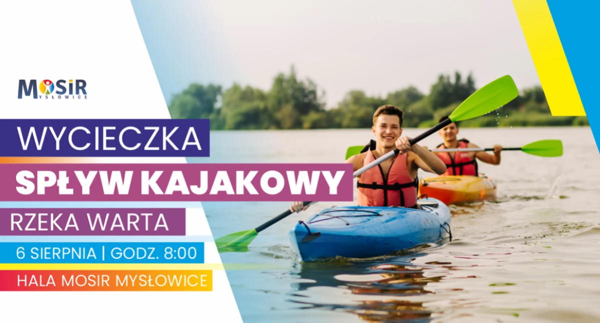 Spływ kajakowy z MOSiR Mysłowice – świetny pomysł na lato!