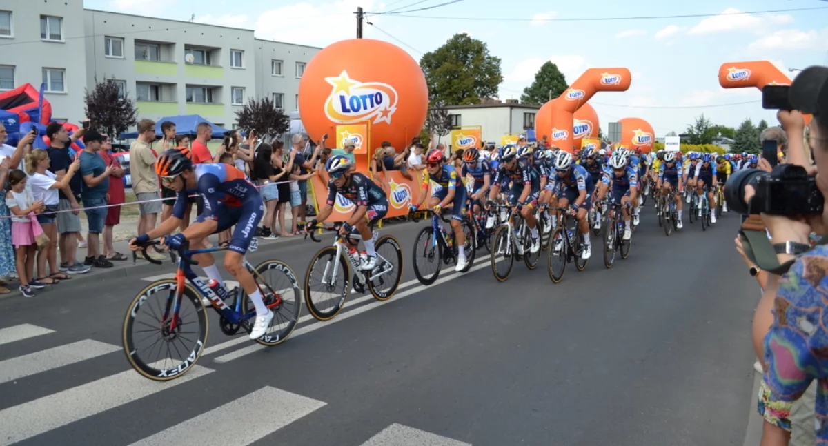 Tour de Pologne na drogach powiatu
