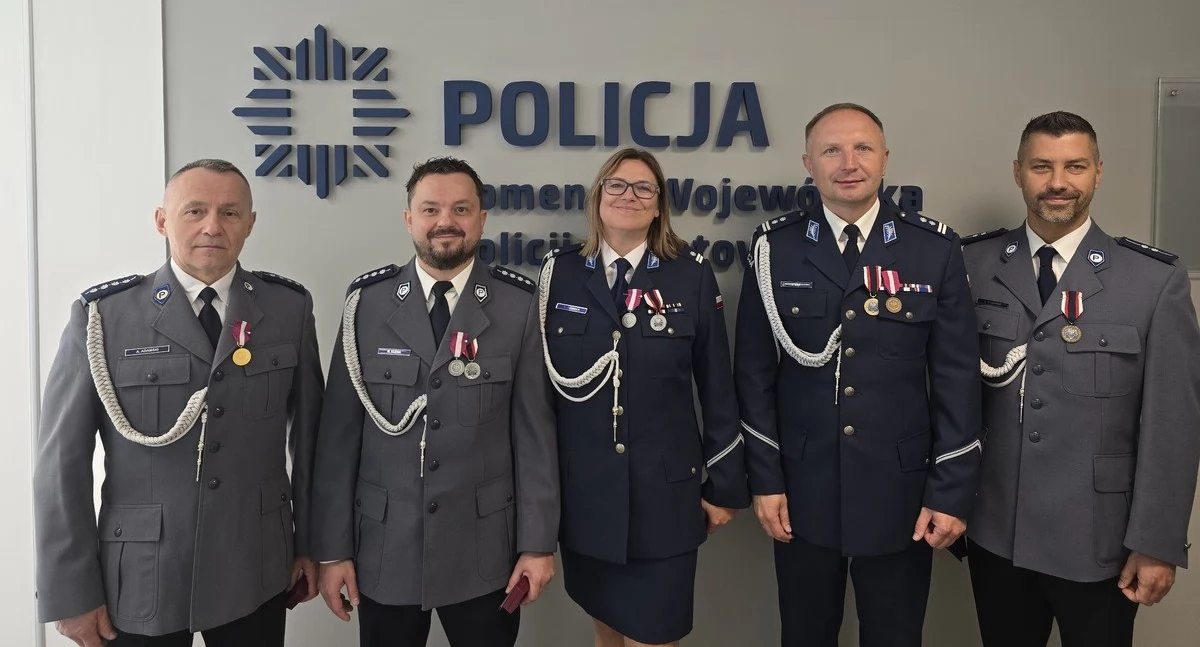Odznaczenia dla mysłowickich policjantów