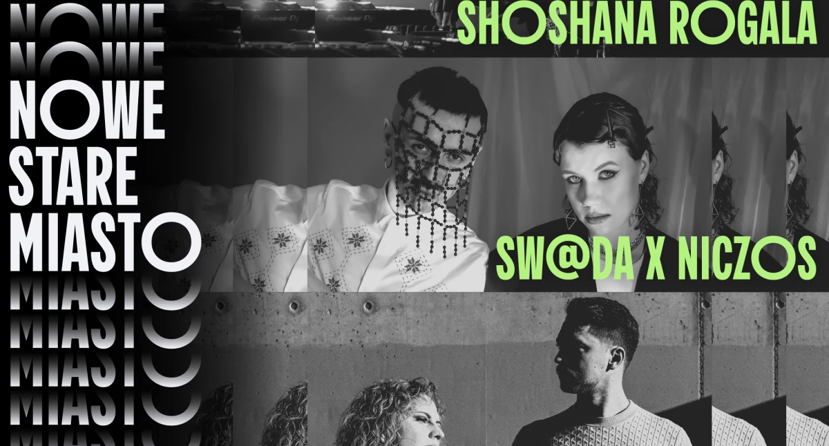 Sw@da x Niczos, Shoshana Rogala, Wianek – koncert plenerowy w Parku Zamkowym