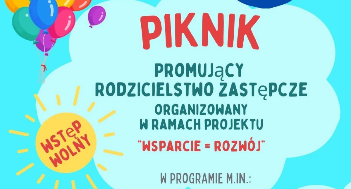 Będą promować rodzicielstwo zastępcze. Piknik na terenie CMP