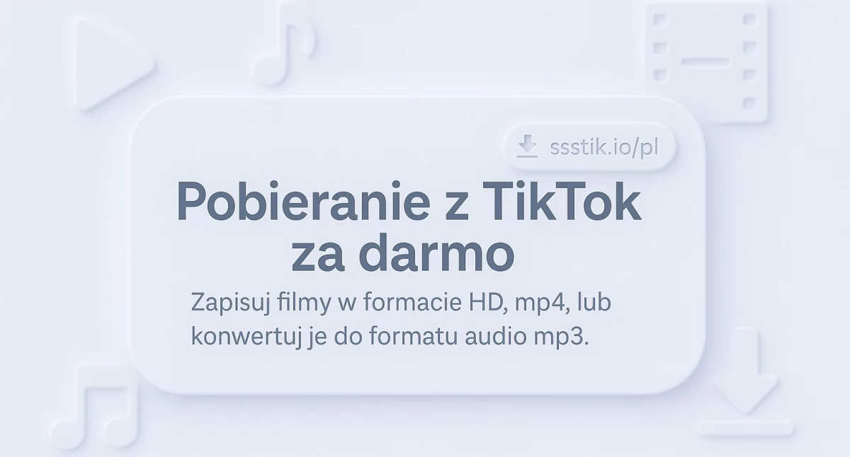 Jak Pobrać Film z TikToka Bez Znaku Wodnego - TikTok Downloader