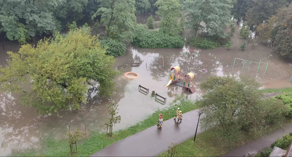 Tereny między Przemszą a Kołłątaja znów zalane