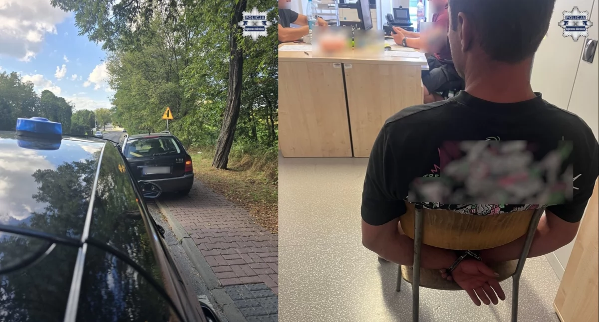 Jechał wężykiem, nie miał OC, trafił do więzienia