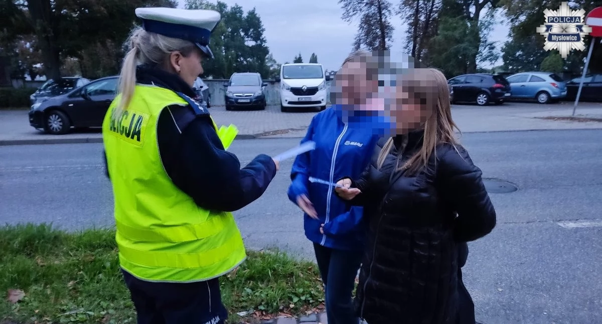 Mysłowicka policja rusza z akcją „Świeć Przykładem – Noś Odblaski”