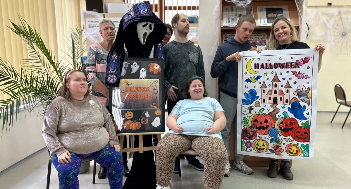 Spotkanie z Halloween w bibliotece